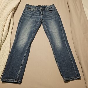 Banana Republic Women's Straight Leg Blue Jeans